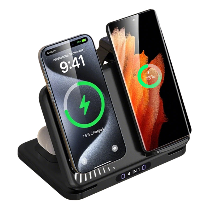 4 in 1 Dual Phone Wireless Cha - Smartwatch Ac recensie en prijs