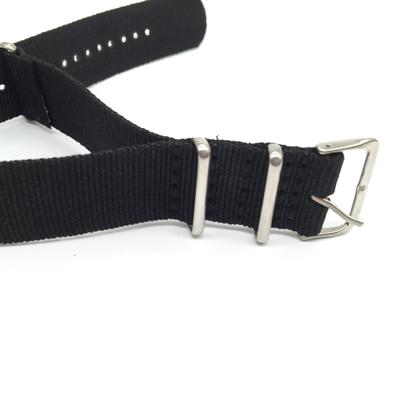 Black Nylon Strap for 16mm 18m - Nylon Nato Strap recensie en prijs
