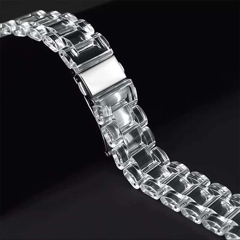 Transparent Glacier band for S - Titan Smartwatch Accessories recensie en prijs