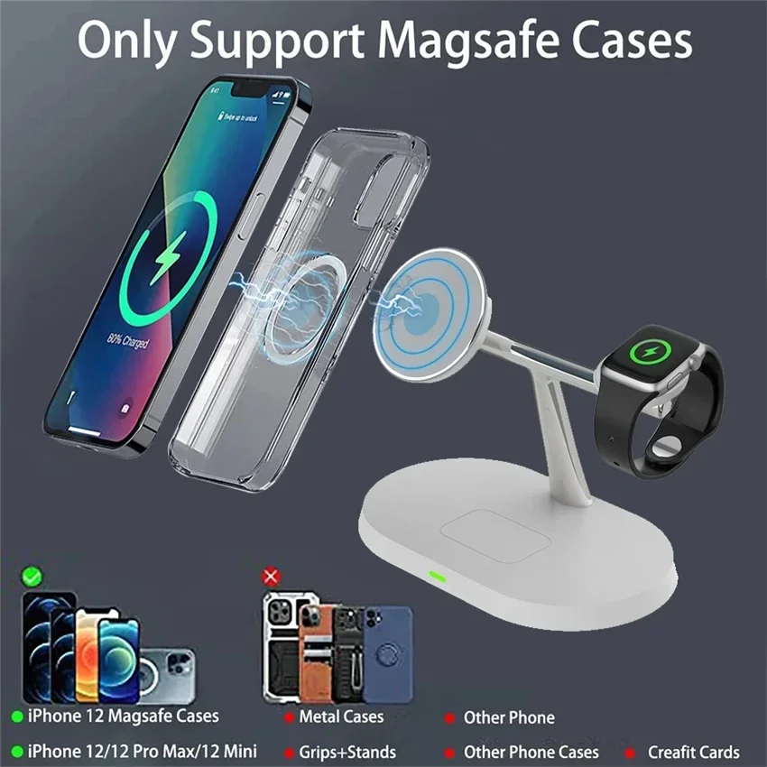 Magnetic Wireless Charger Stan - Smartwatch Ac recensie en prijs
