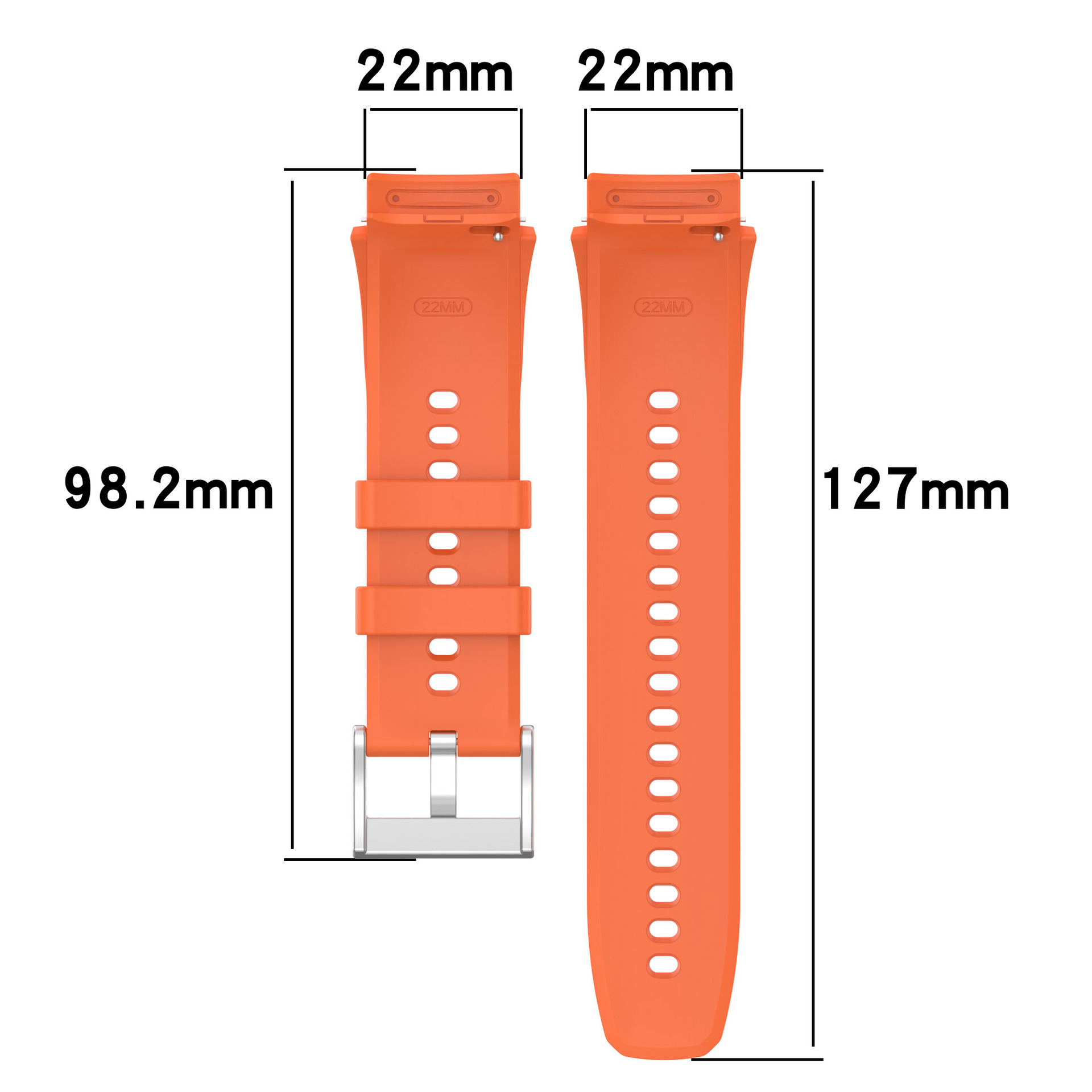 No Gap Silicone Watchband For  - Smartwatch X2 recensie en prijs