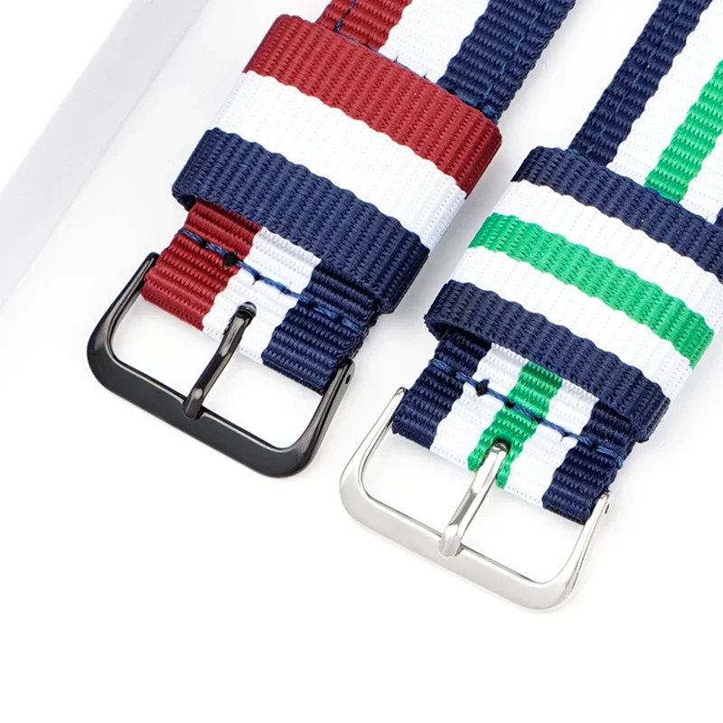 20mm 22mm Woven Nylon Strap fo - Nylon Nato Strap recensie en prijs