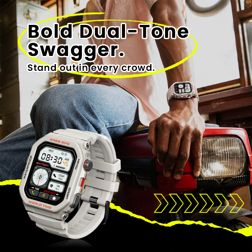New Zeblaze Ares GPS Smart Wat - Smartwatch X recensie en prijs