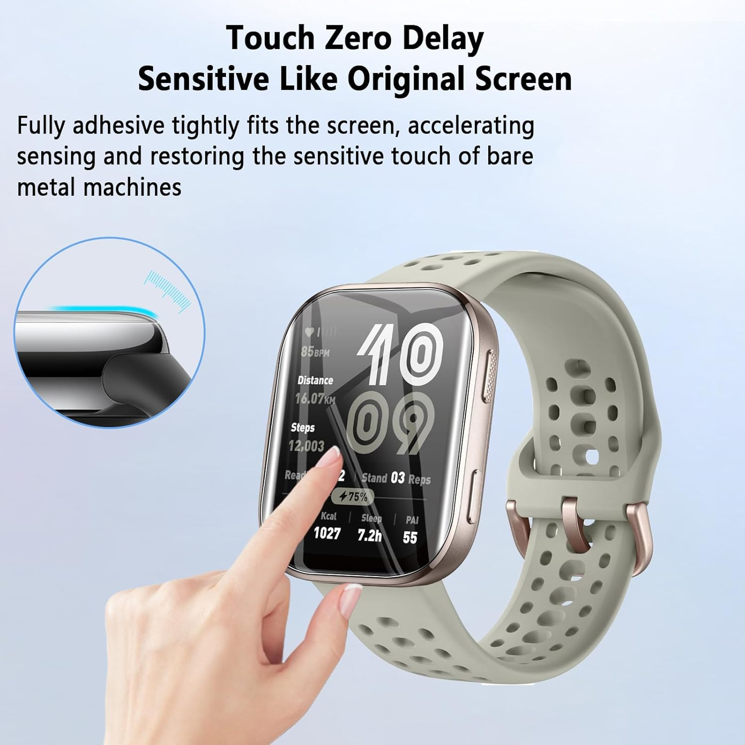Screen Protector for Amazfit b - Smartwatch Straps & Accessories recensie en prijs