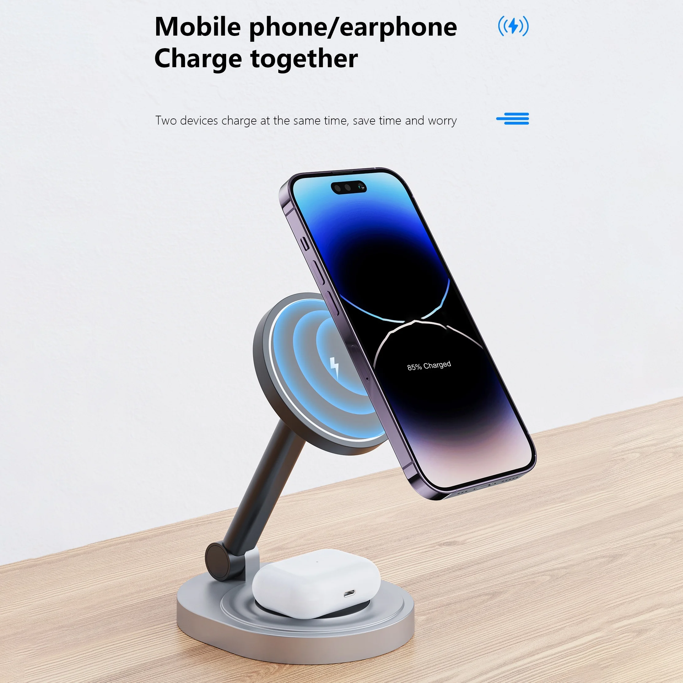 2 In 1 Magnetic Wireless Charg - Smartwatch Ac recensie en prijs
