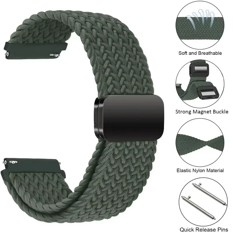 20mm 22mm Nylon Strap for Oppo - Smartwatch X2 recensie en prijs