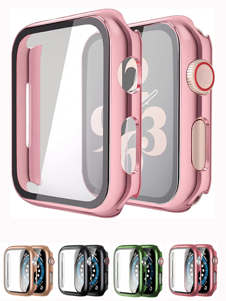 Glass+case For Apple Watch ban - Smartwatch Watch Accessories For Women recensie en prijs