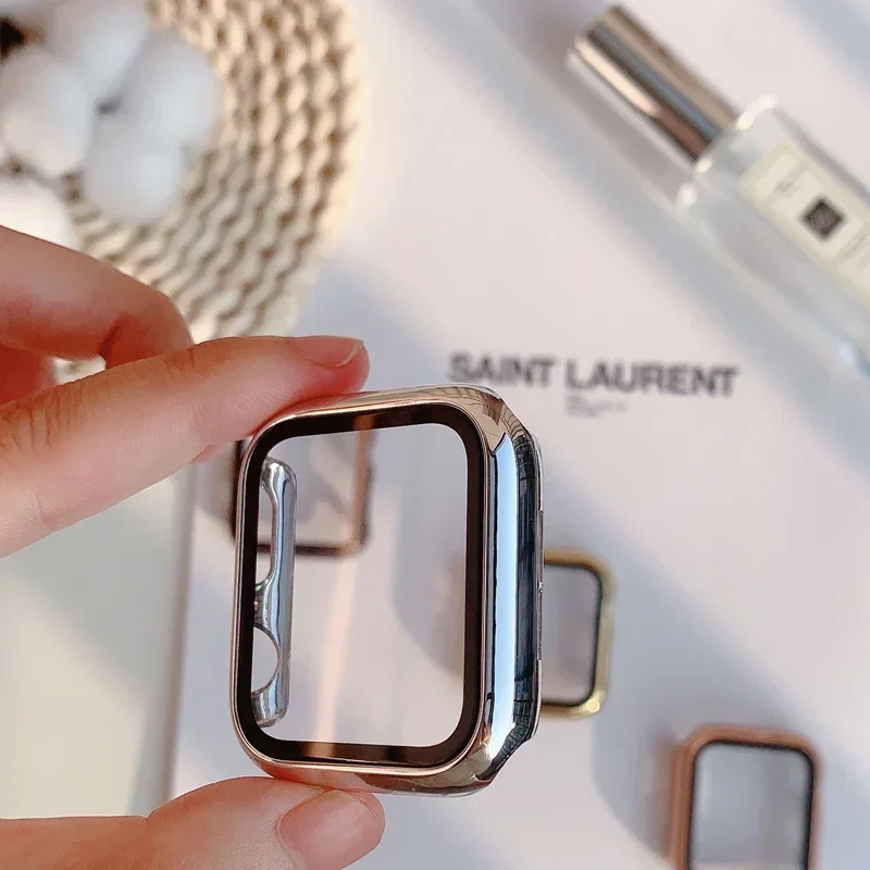 Glass+case For Apple Watch ban - Smartwatch Watch Accessories For Women recensie en prijs