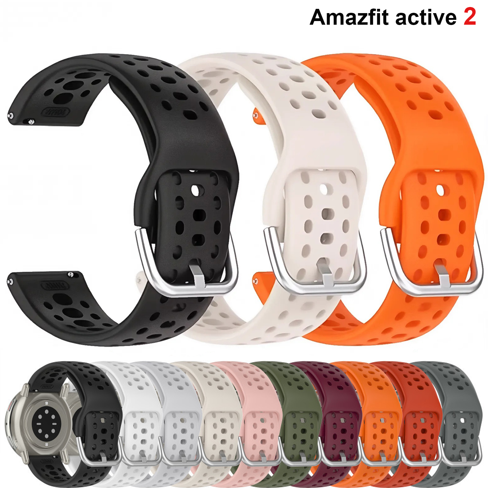 20mm Strap For Amazfit active  - Titan Smartwatch Accessories recensie en prijs