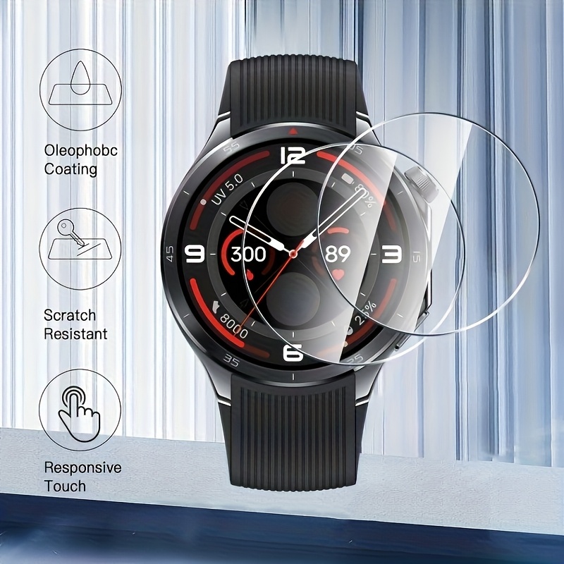 3PCS 9H Tempered Glass Screen  - Smartwatch Icon recensie en prijs