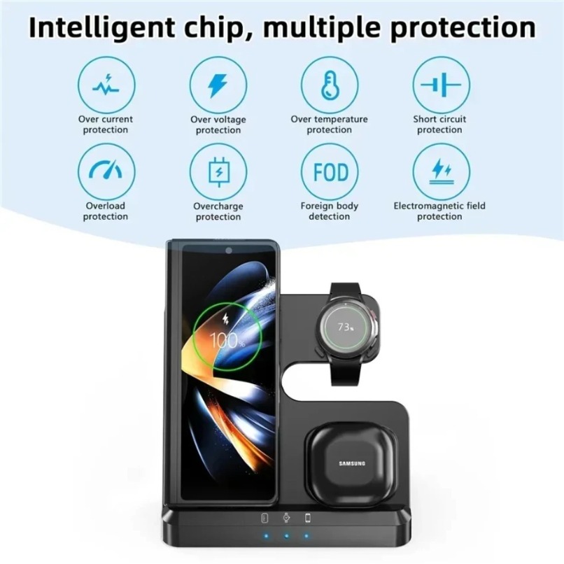 3 in 1 Wireless Charger Statio - Smartwatch Ac recensie en prijs