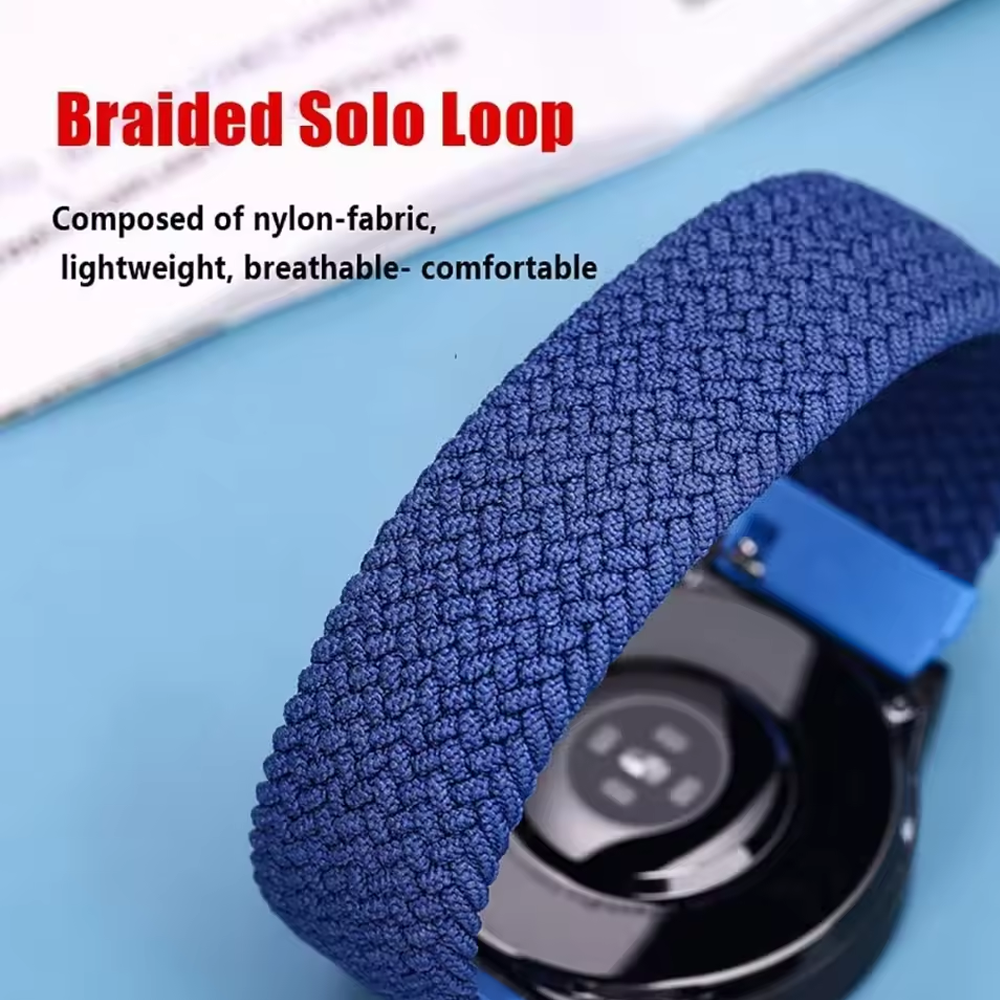 22mm watch straps Nylon Braide - Titan Smartwatch Accessories recensie en prijs