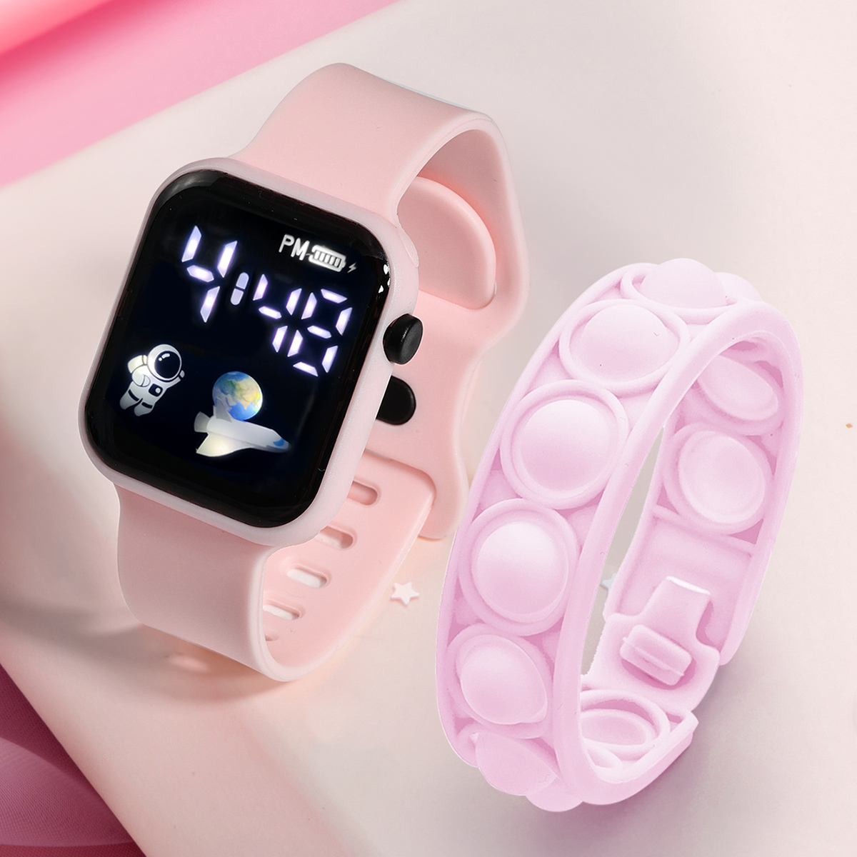 2PCS Children's Smart Watch Br - Smartwatch Icon recensie en prijs