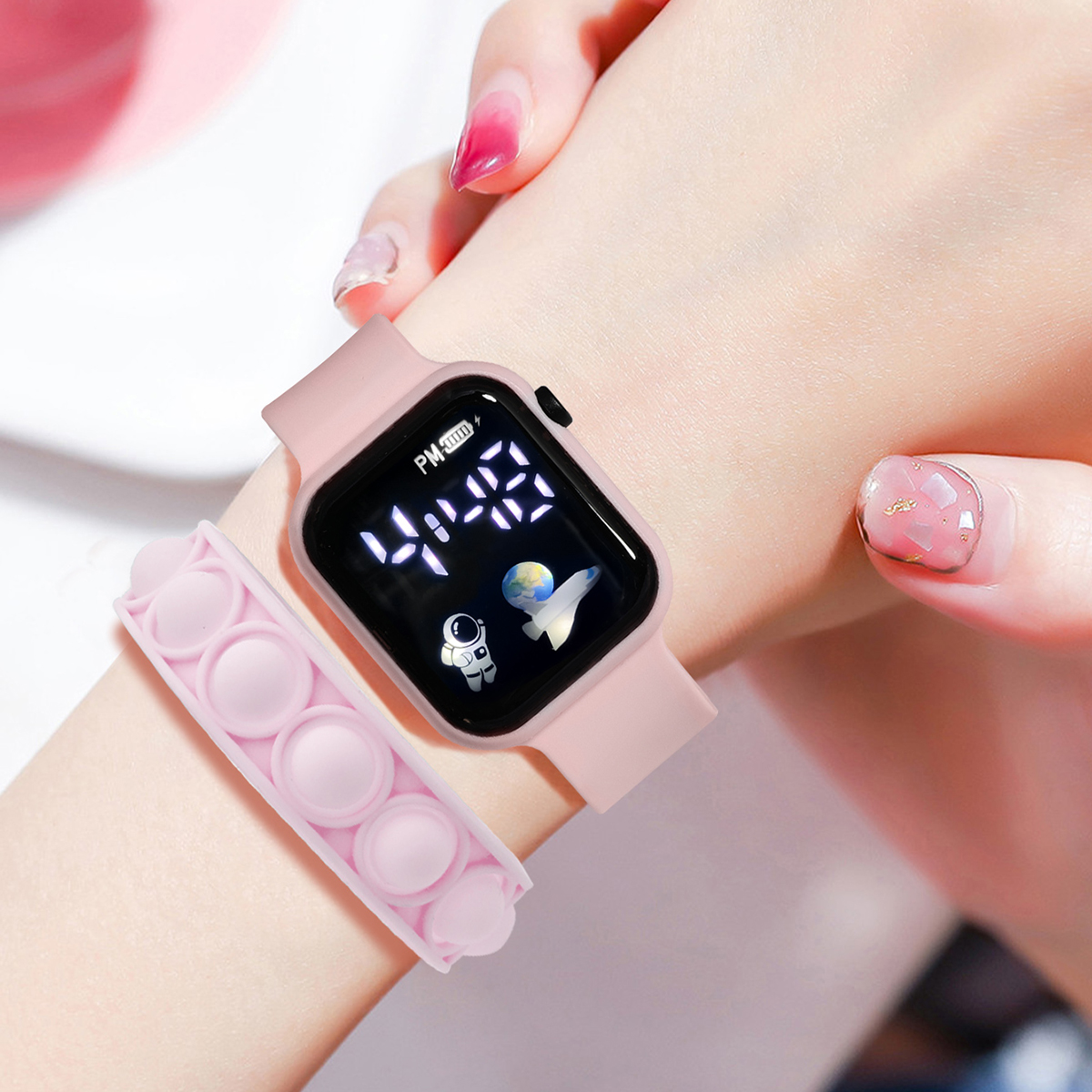 2PCS Children's Smart Watch Br - Smartwatch Icon recensie en prijs