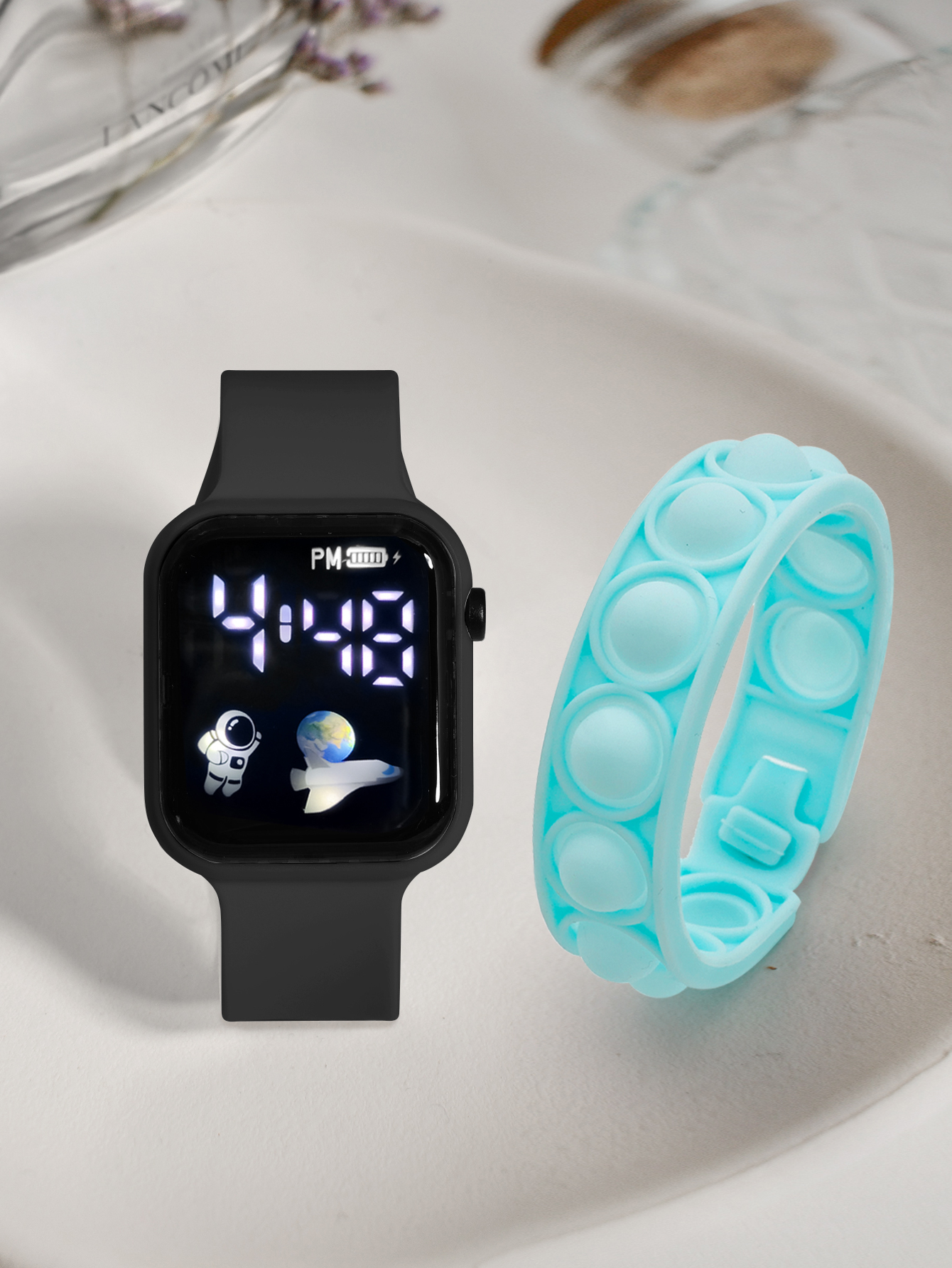 2PCS Children's Smart Watch Br - Smartwatch Icon recensie en prijs