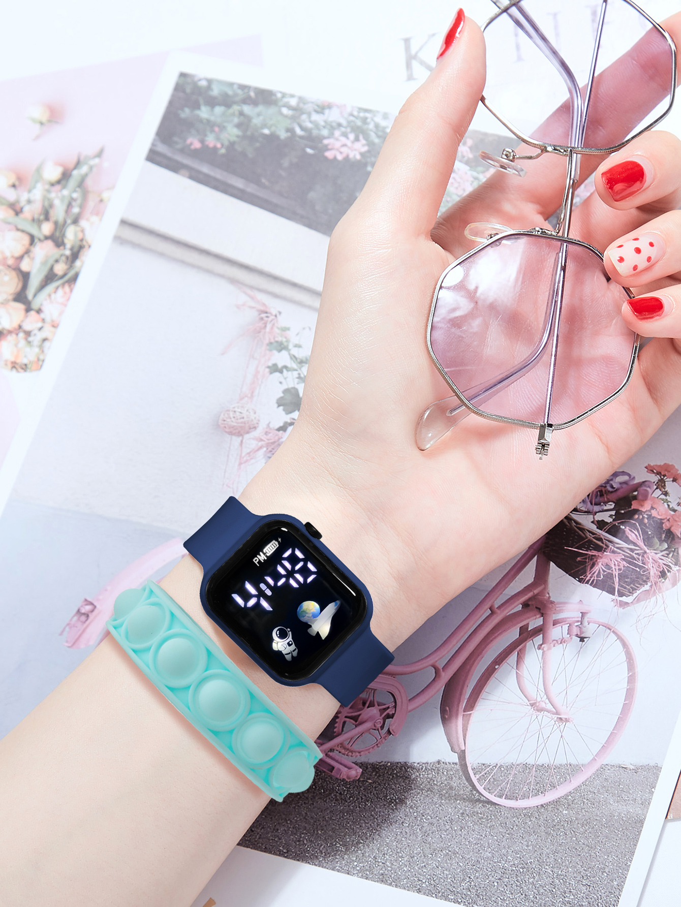 2PCS Children's Smart Watch Br - Smartwatch Icon recensie en prijs